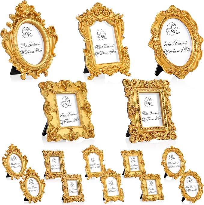 Maitys 15 Pcs Mini Picture Vintage Frames by Maitys