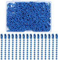 Lemonkey 100Pcs Ball Beads Chains Bulk, 4 Inch Dog Tag Metal Small Chains by Lemonkey
