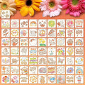 Stencils for Painting, Hippie Style Stencils for Crafts Reusable, 3 Inch by Felixcraft-DIYDreamscape