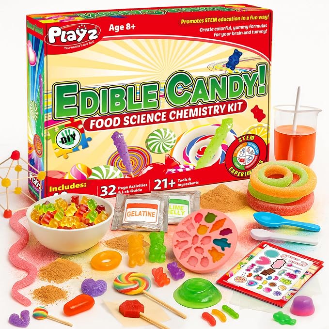 Playz Edible Candy Making Science Kit by Playz