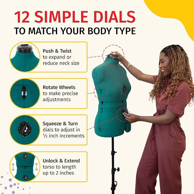 Dritz Sew You Adjustable Dress Form - Image 4