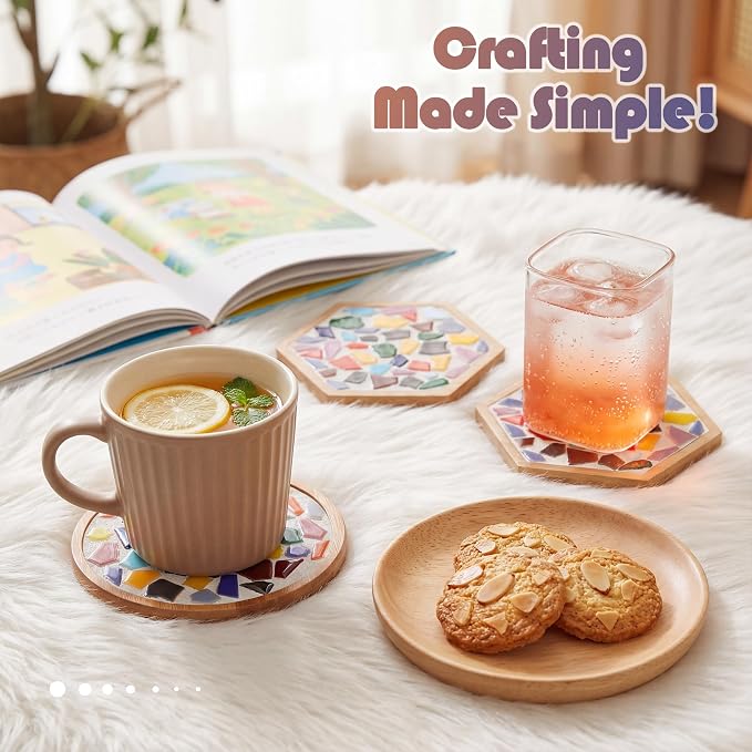 Nuyoach Mosaic Tiles Crafts Kits - Image 3