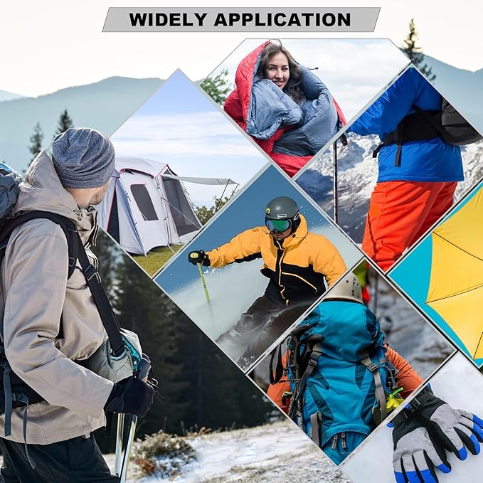 OAZ 8 Pieces 7.87 x 5.9 inch Nylon Repair Patches Nylon Fabric Patch Self-Adhesive Nylon Repair Tape Waterproof Lightweight Outdoor Gear Repair Patch Kit for Down Jacket Clothing Tent Bag (Black)