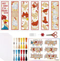 ORIGACH 6 Pcs Cross Stitch Bookmark Kit by ORIGACH