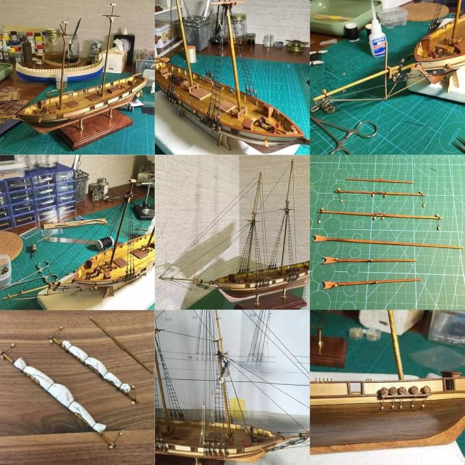 GAWEGM Wooden Ship Model Building Kits - Image 6