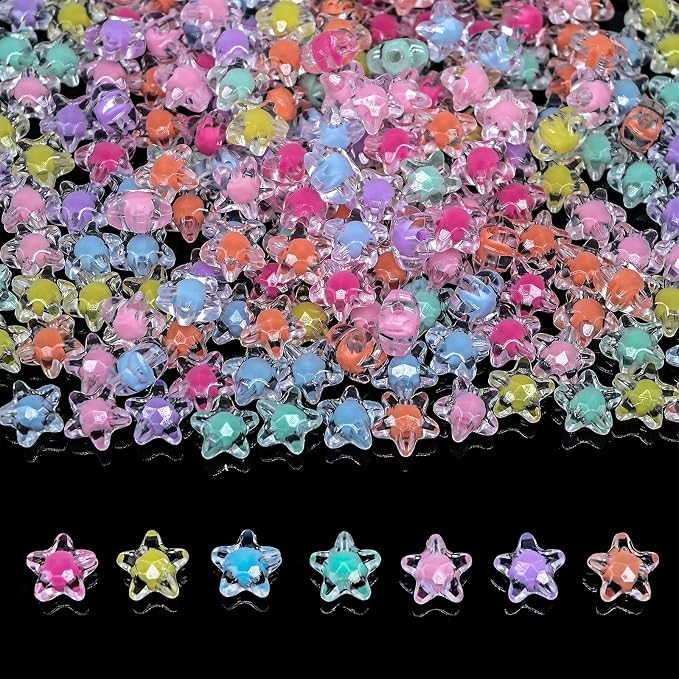 200+ pcs Candy Bulk Assorted Cute Kandi Beads by YuSheng