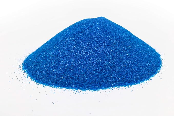 Blue Fine Colored Sand for Ritual Use, Zen Gardens, Incense Burners, Smudging - Image 4