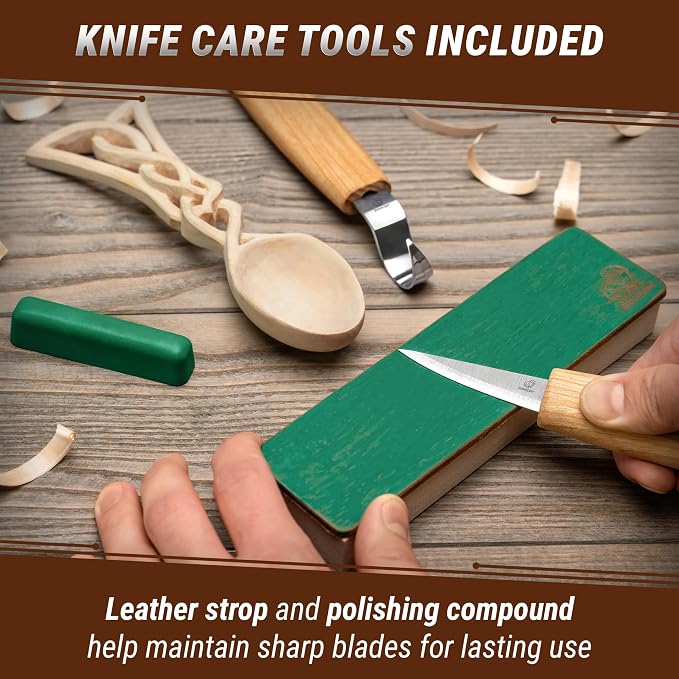 BeaverCraft Wood Spoon Carving Kit - Image 7