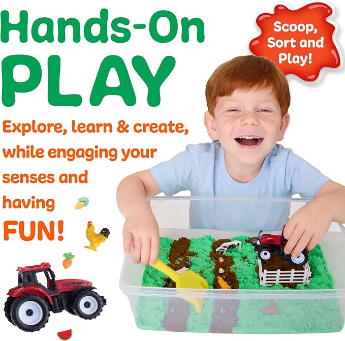 Creativity for Kids Sensory Bin: Farm | Calming, Screen-Free Play - Image 2