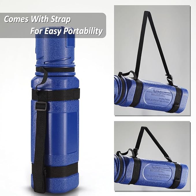 14" Rod Storage Container Tube - 1 Pack Blue Holder Canister for 10LB SMAW Welding Stick Electrode