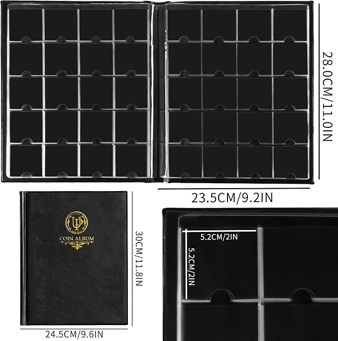 200 Pockets Collecting Album for Coin Flip - Image 2