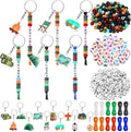Landical 564 Pcs Camper Keychain Making Kit DIY Name Bead Key Chain Craft by Landical