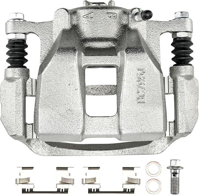 Torchbeam Front Brake Caliper Left for Honda 2013-2017 Accord 2.4L, Honda 2016-2022 HR-V, Honda 2018-2023 Accord 1.5T, Honda 2013-2017 Accord 3.5L, Front Left Caliper Replace # 19B7106