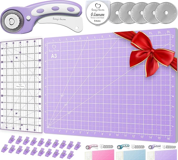 Rotary Cutter Set lavender by HoneysHeaven