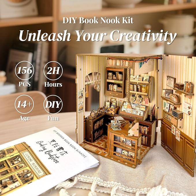 CUTEBEE Book Nook Kit - Image 2