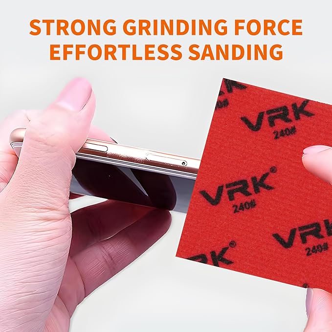28 Pcs 240 Grit Sanding Sponge,Ultra Fine Sandpaper,Soft Foam Hand Sander Block Wet Dry Sanding Pads for Automobile Wood Furniture Metal Drywall Polishing