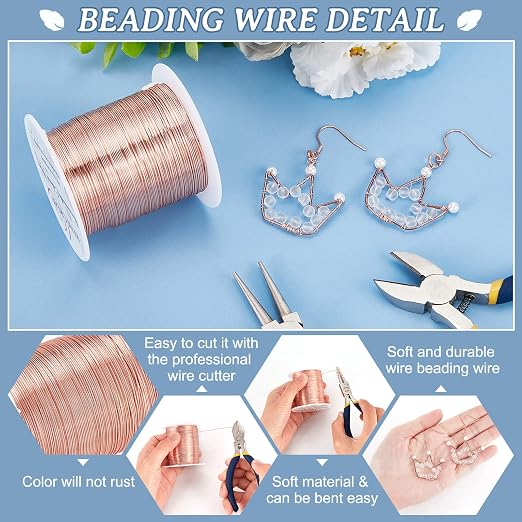 BENECREAT 24 Gauge Jewelry Wire - Image 4