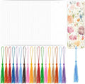 DSYIL 50 Sets Watercolor Paper Bookmarks by DSYIL