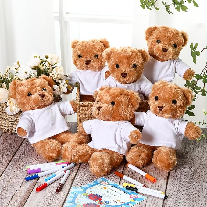 40 Pcs Make Your Own Stuffed Animal Bear Kit DIY 2026 Graduation Plush Gift 10 - Image 7