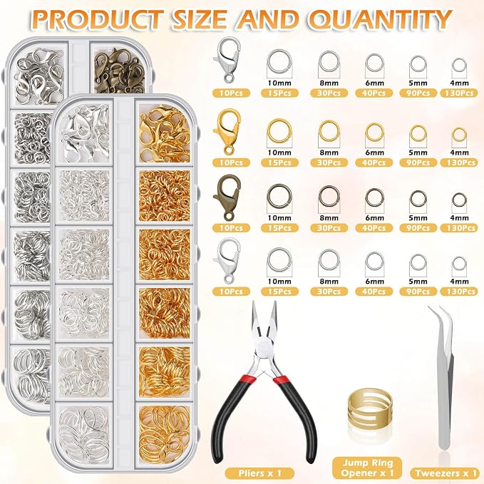 PAXCOO Jewelry Making Kit - Image 2