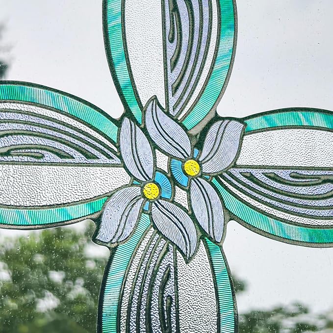 ADD.HERES Window Stickers, ‌Stained Glass Window Privacy Film, UV Blocking - Image 6