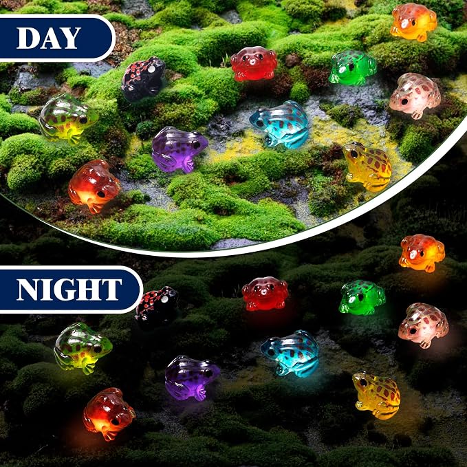 20 Pcs Mini Resin Frogs, Miniature Figurines, Tiny Frog Figurines, Mini Resin - Image 4