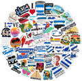BulbaCraft Honduras Stickers for Water Bottle and Laptop by BulbaCraft