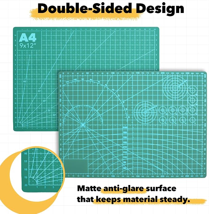 Mandala Crafts Self-Healing Cutting Mat, and Scrapbooking - Image 2