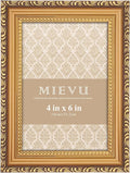 4×6 Picture Frame Gold by MIEVU