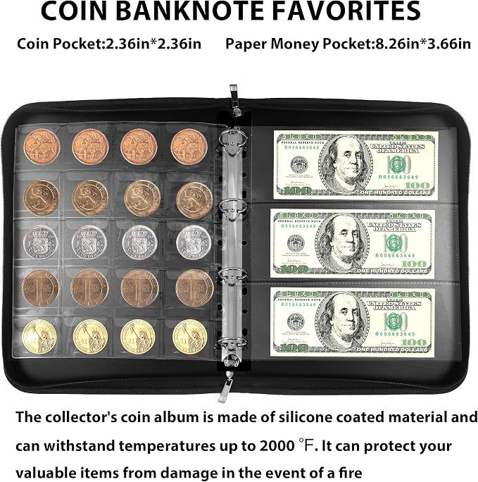 Coin Collection Book Album Holder - Image 4
