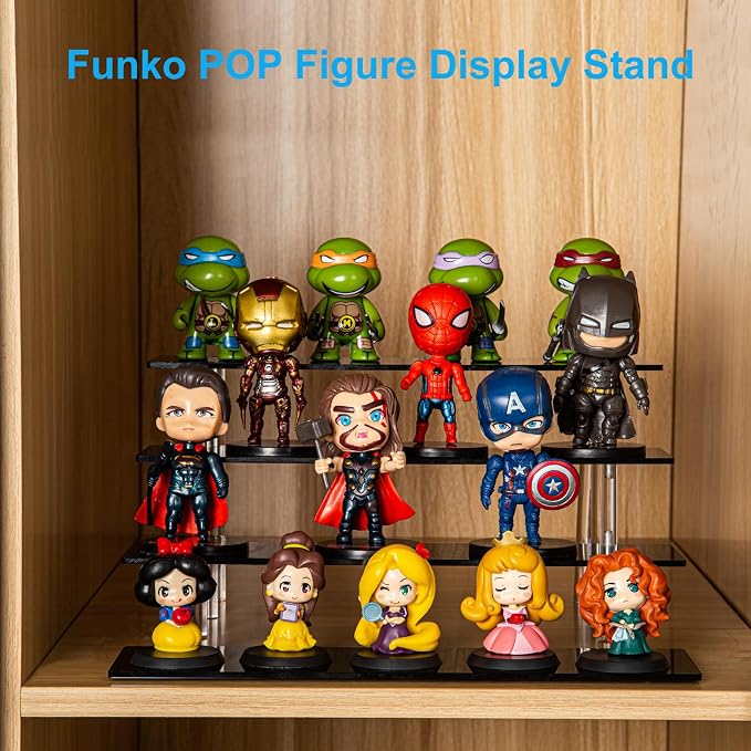 HENABLE 4 Tier Perfume Organizer Stand, Acrylic Risers Display Stands, Display - Image 3
