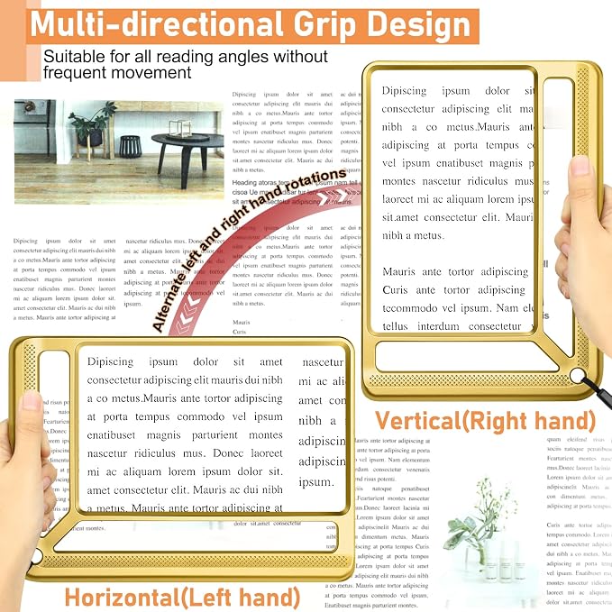 AKKYCVS 5X Full Page Magnifying Glass - Image 5