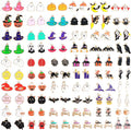 352 Pcs Assorted Charms for Jewelry Making, Mixed Enamel KC Gold Alloy Letter by Unknown