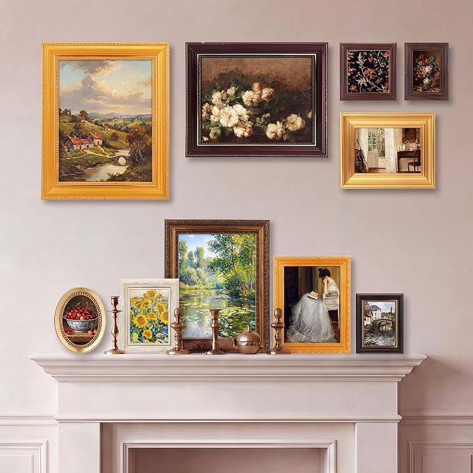 Mifoci 10 Pcs Gallery Vintage Frame Set - Image 2