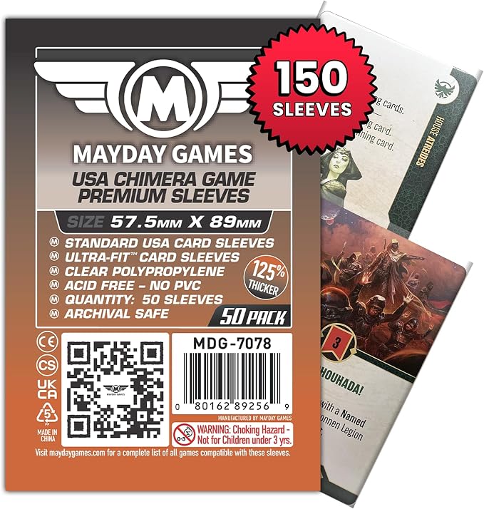 Mayday Games Dune: War for Arrakis -Premium Compatible Card Sleeve Bundle - Image 2
