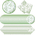 Zhehao 120 Pcs Disposable Paper Plates and Napkins Bulk Birthday Party by Zhehao