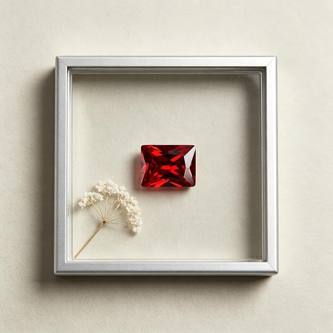 Ruby Red Cubic Zirconia Loose Beads Unset - Image 8