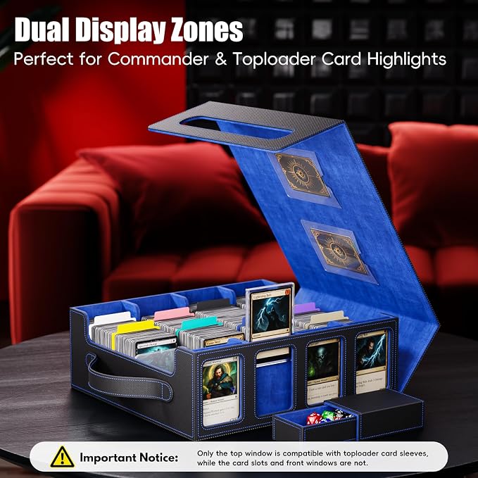 Trading Card Storage Box – 3500+ Magnetic MTG Deck Box - Image 4