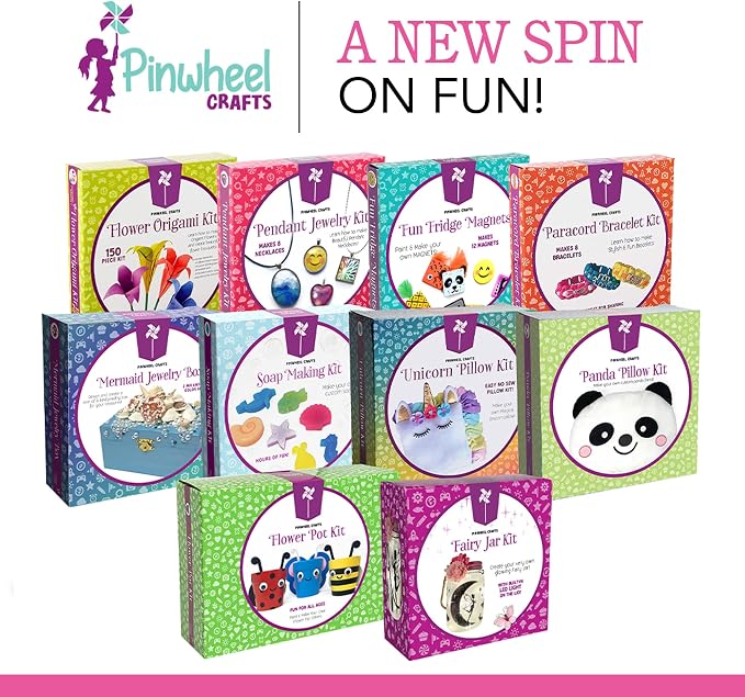 Pinwheel Crafts Pendant Jewelry Making Kit - Image 9