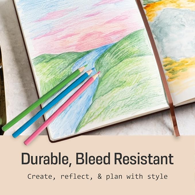 BROWNSTONE JOURNALS A5 Sketch Book Hardcover - Image 4