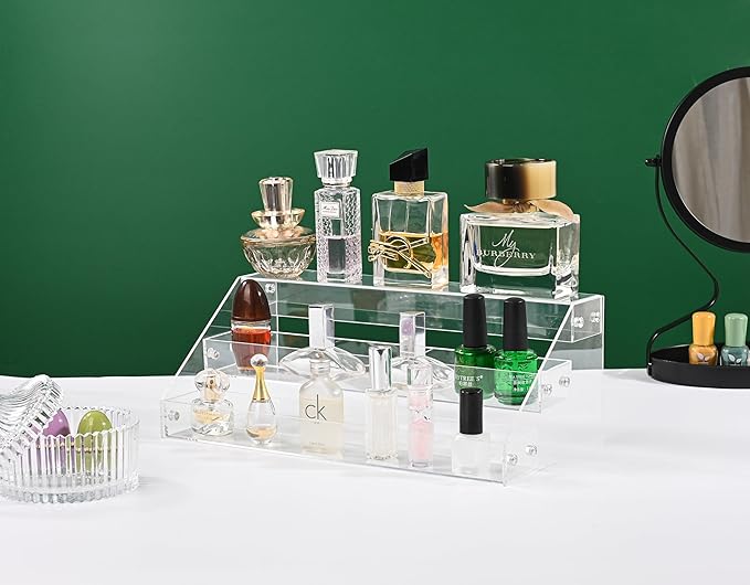 AISIDERK 12" Acrylic Riser, Shelves - Image 3