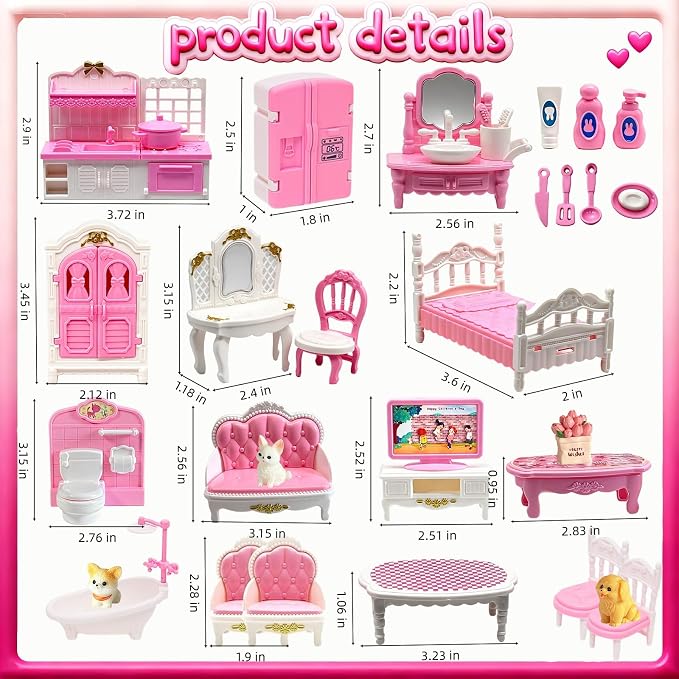 Dollhouse Furniture Set - Image 2
