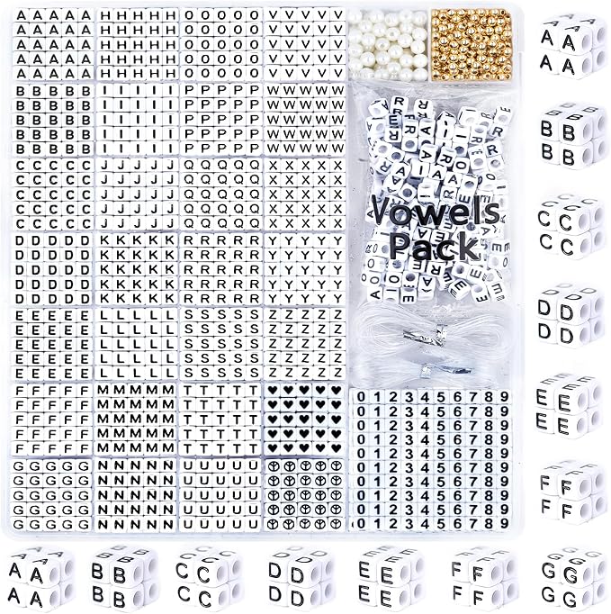 DoDoBeads Alphabet Beads by DoDoBeads