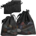 Shell Collecting Bag 4 PCS, Portable Foraging Bag by Unknown