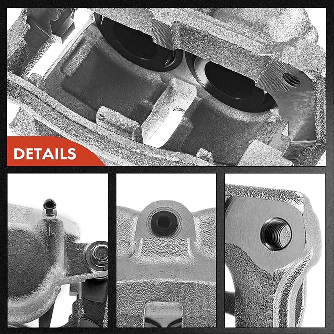 A-Premium Disc Brake Caliper Assembly with Bracket Compatible with Select Ford Models - For F-150 2009, Lobo 2009-2014, Pickup - Front Left Driver Side