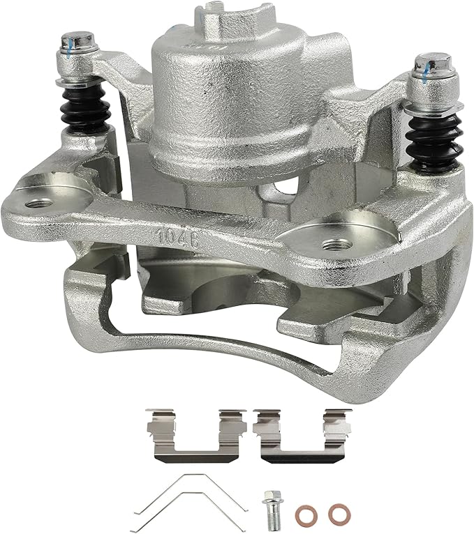 cciyu Front Right Brake Caliper Assembly w/Bracket 19B2916 2013 2014 2015 For Acura For ILX,2012 2013 2014 2015 For Honda For Civic,2005 2006 For Honda For CR-V