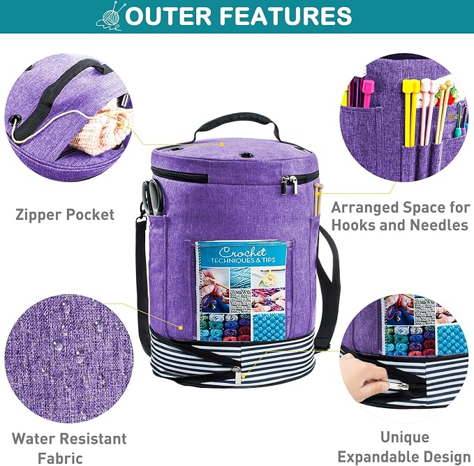 MYBAGZING Expandable Crochet Bag - Image 2