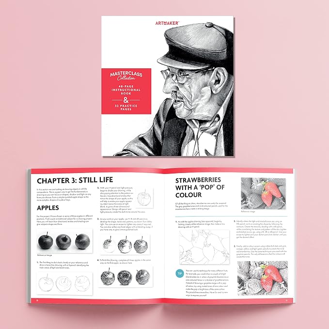 Hinkler Art Maker Masterclass Collection: Drawing Techniques Kit - Image 3