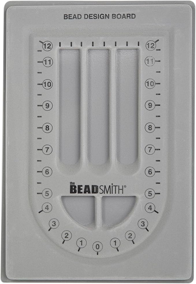 The Beadsmith Bead Board, 28” U-Shaped Channel, 8.5 x 12 inches, Design Boards by TheBeadsmith