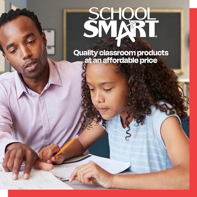 School Smart Spectrum Square Mosaic, 3/4 in - Image 4